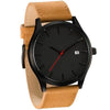 new Fashion big Dial Military Quartz Men Watch Leather Sport watches High Quality Clock Wristwatch montre homme horloges vrouwen